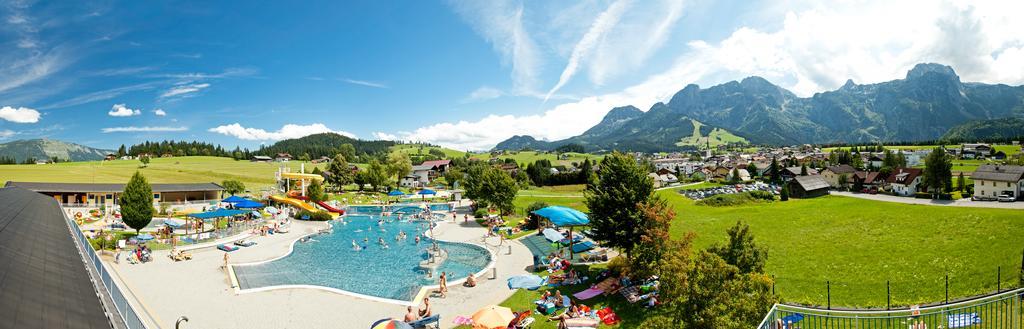 Haus Panoramablick Apartment Abtenau Bagian luar foto