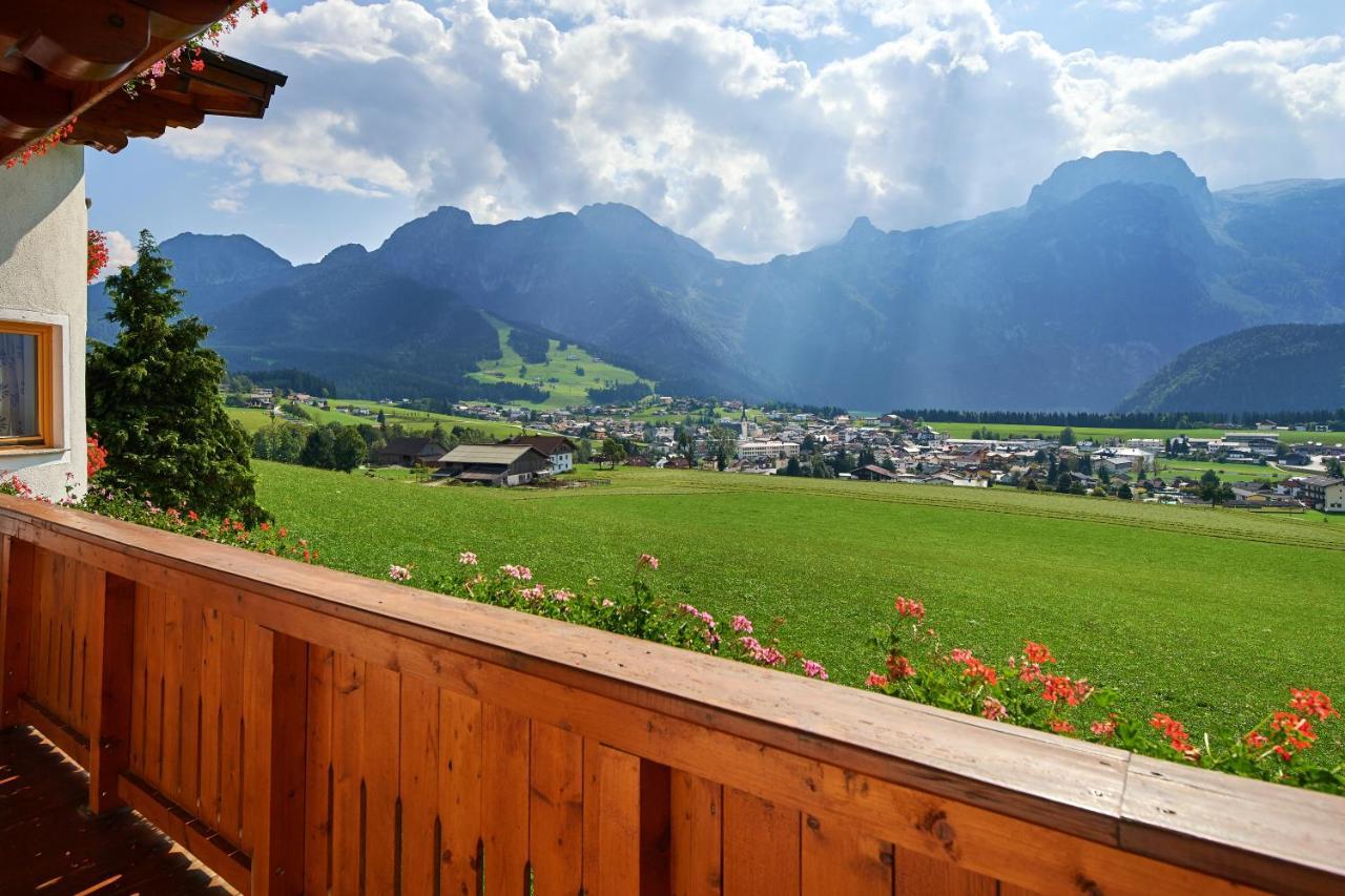 Haus Panoramablick Apartment Abtenau Bagian luar foto
